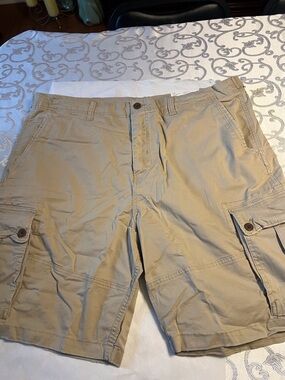 American Eagle Outfitters Men's Tan Cargo Shorts